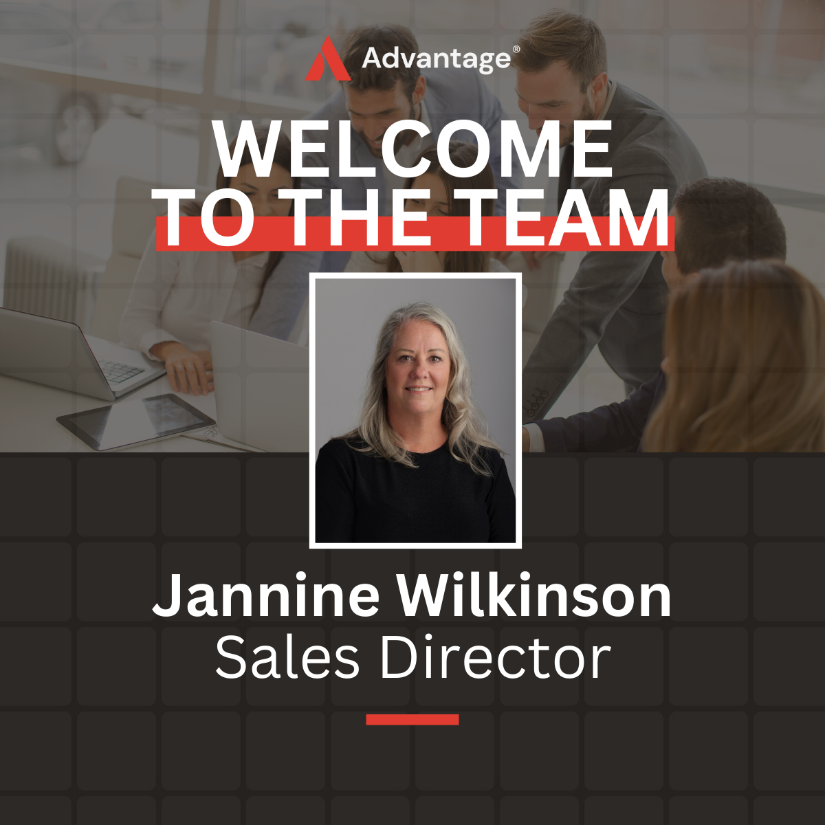 Welcome to the team - Jannine